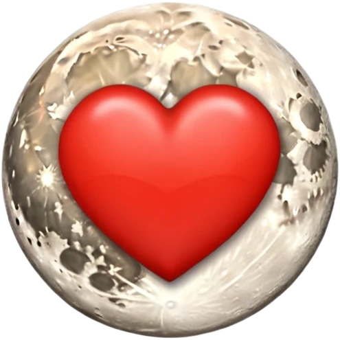 ♥️🌕 emoji