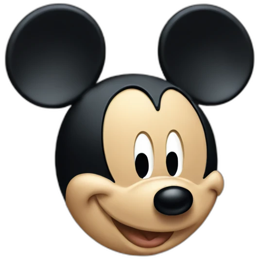 Mickey Mouse emoji