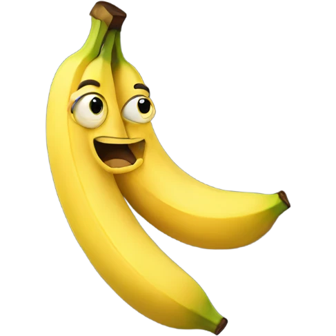 fast banana emoji