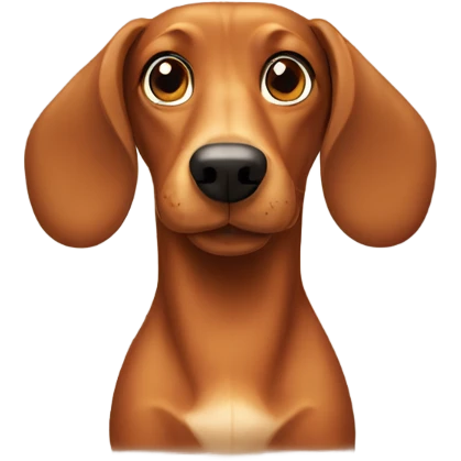 wiener dog emoji
