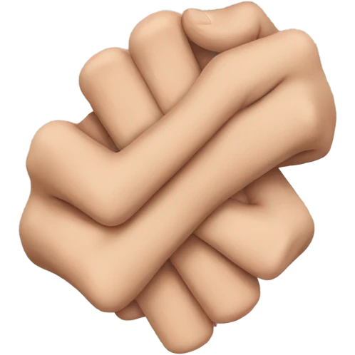 stack hands together emoji