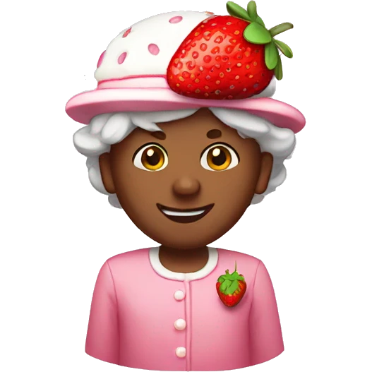 strawberry shortcake  emoji