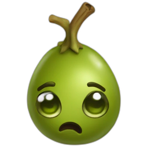 stinky olive emoji