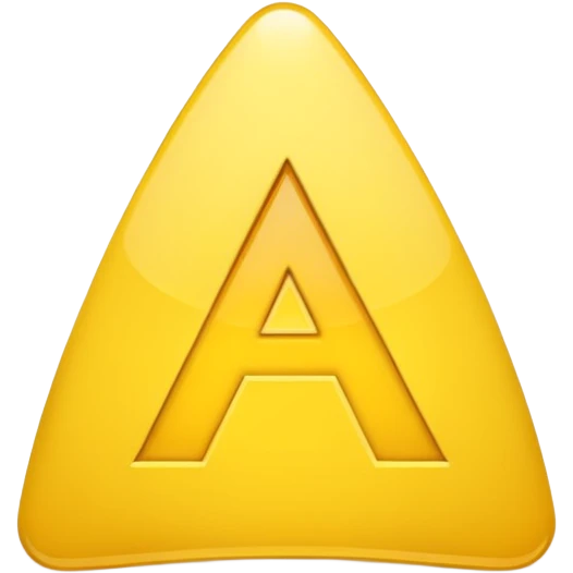 Create an emoji of the M of McDonald's emoji