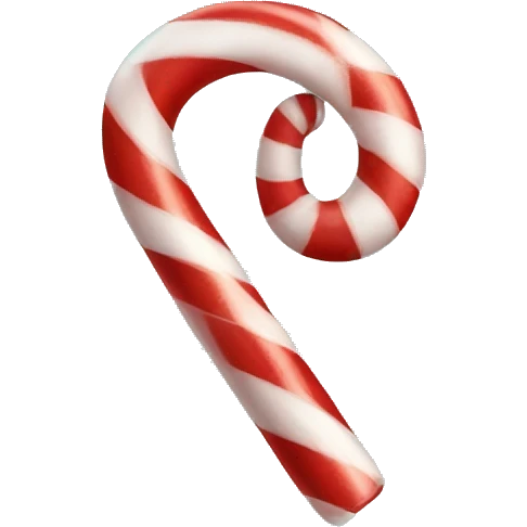 Candy cane emoji