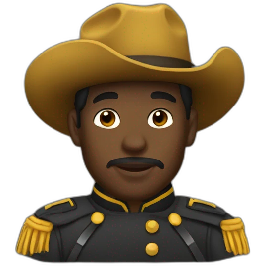 Buffalo soldier emoji