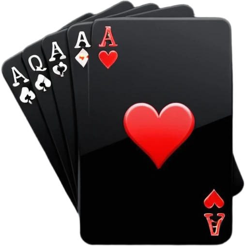 can you make cards that are black and look cool emoji