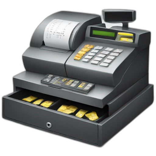 cash register emoji