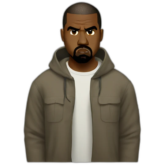 angry kanye emoji