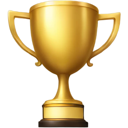gold trophy emoji