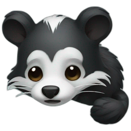 Dead skunk emoji