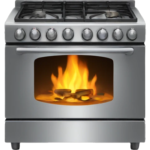 stove burner, emoji