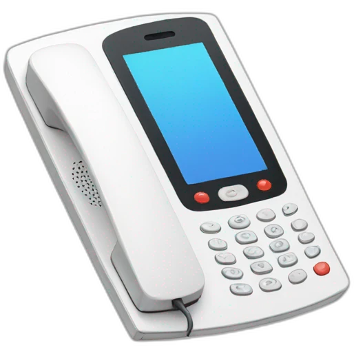 phone white emoji