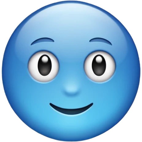 Circulo azul con una ✔️ de color blanco adrento emoji