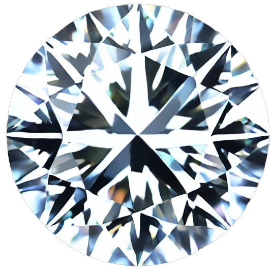 Diamond shining round earing emoji