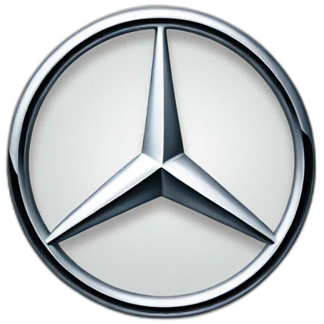 Mercedes Benz logo emoji