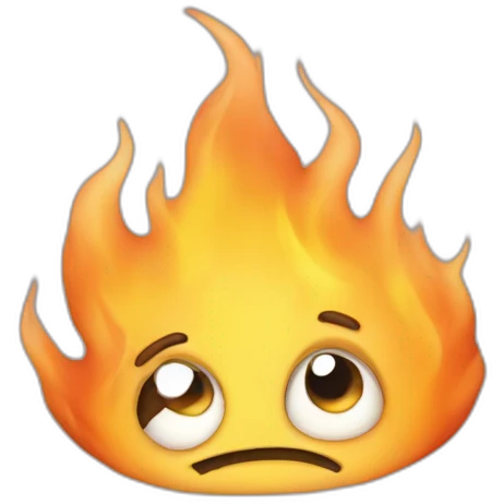 burn out emoji
