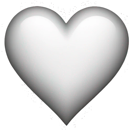 white heart  emoji