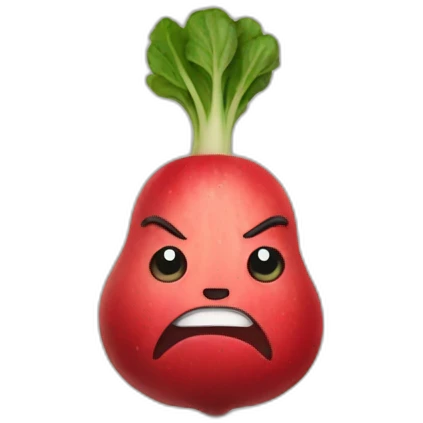angry-radish emoji