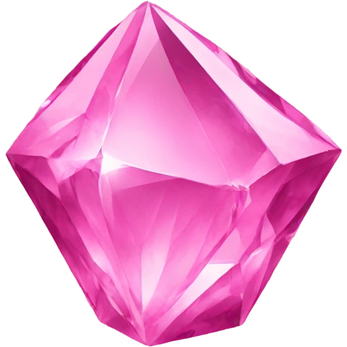 pink crystal emoji