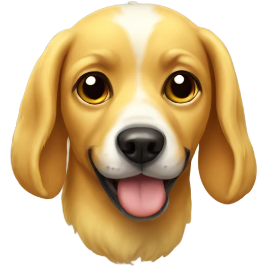 Bee dog emoji