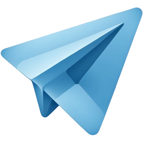 телеграм лого белого цвета emoji