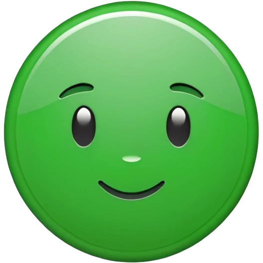 Marker in green circle  emoji