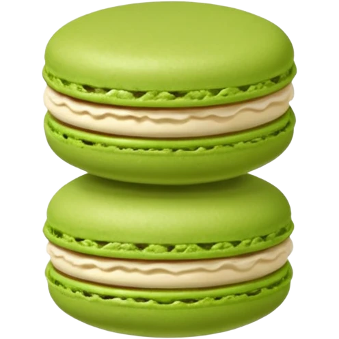 Green Macaroon emoji