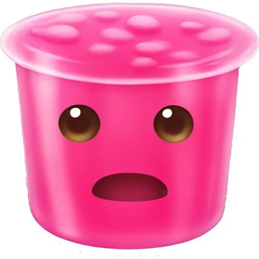 pink jell emoji