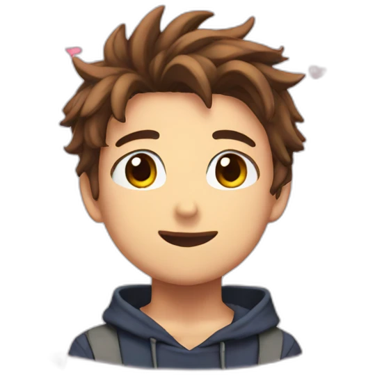 Anime heart emoji