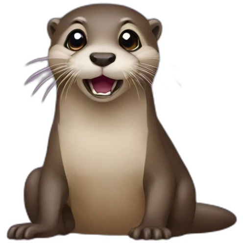 Qatari-otter emoji