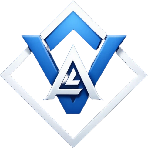 Logo with a L and a M team esport emoji