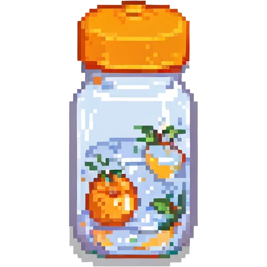 baby bottle with orange lid emoji