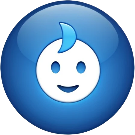 make a blue tick emoji emoji