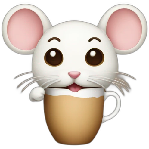 coffee mouse emoji