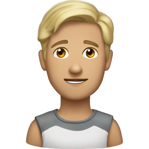 Коричневый пудель  emoji