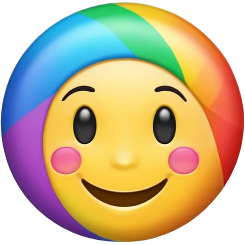 Rainbow Magnet Thats funny and Alive emoji