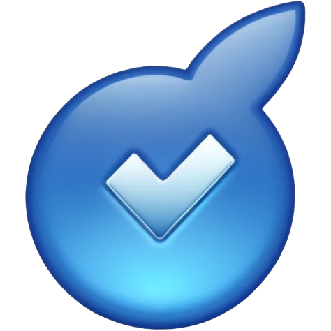 Facebook Verified blue tick emoji