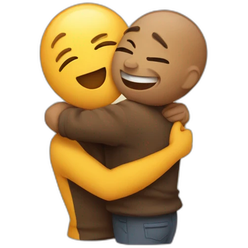 Hug emoji