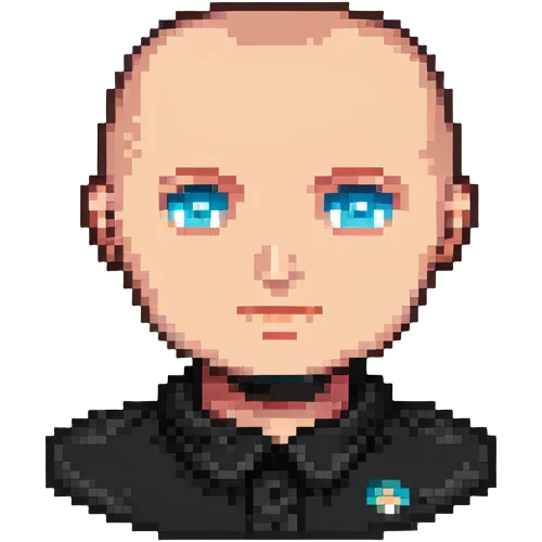 character with oval-shaped head with flat top emoji