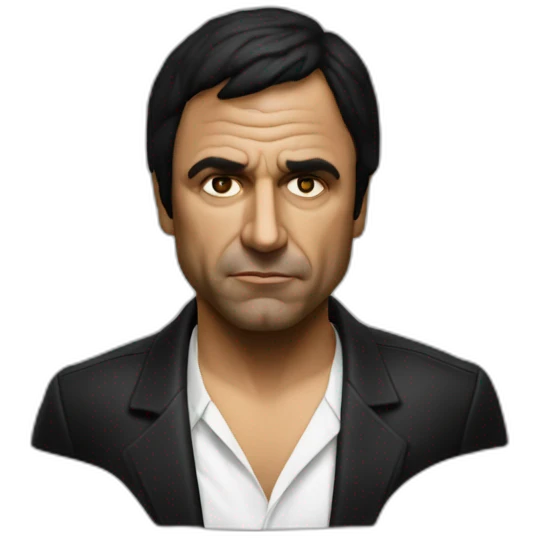 scarface agarrando el mundo emoji
