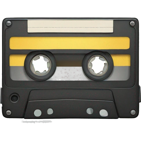 Old music tape emoji
