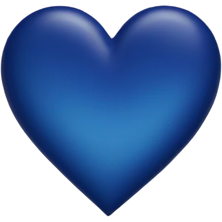 Indigo heart emoji
