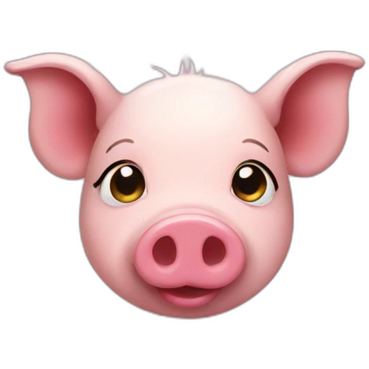 Lgbtq pig emoji