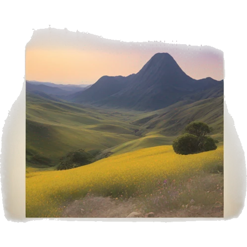 landscape photo in frame emoji