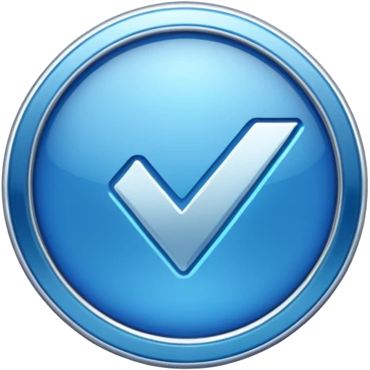 Verification badge emoji