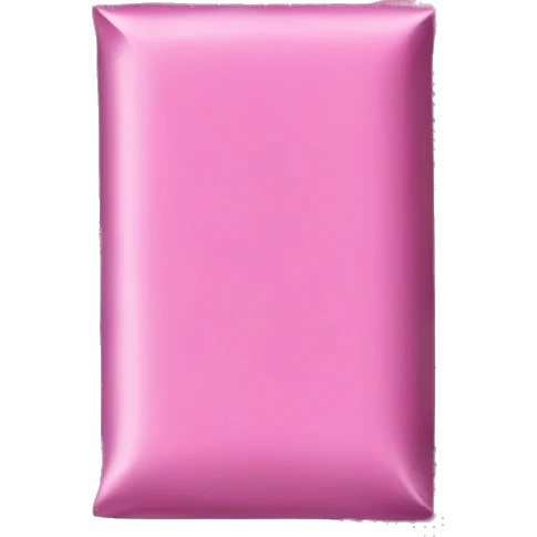 Pink chocolate bar  emoji