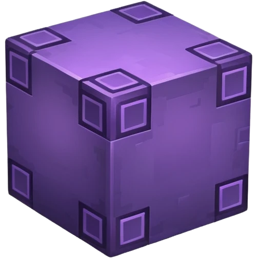 Netherite minecraft block emoji