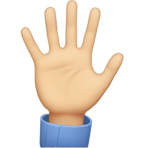 hand emoji