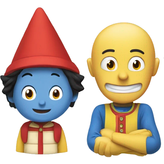 noddy with doraemon emoji
